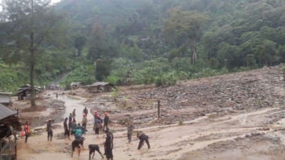 Banjir Bandang di Bogor, Akses Jalan Sukamakmur-Cianjur Terputus