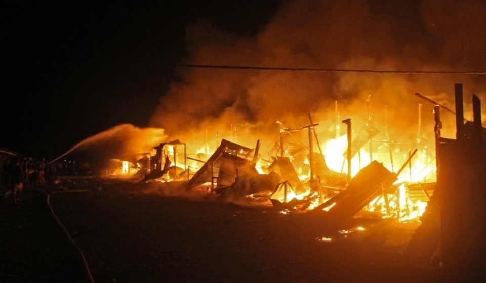 Pasar Koto Baru Bukittinggi Kembali Terbakar, Enam Kios dan Satu Rumah Hangus