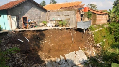 Turap Pembatas Longsor di Bogor, Satu Orang Tewas dan Satu Orang Terluka