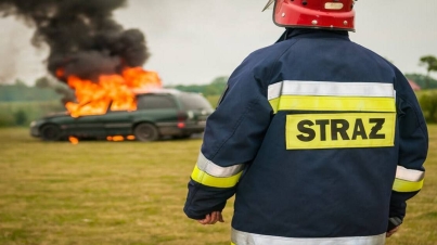 Libur Lebaran, Mobil Nissan Grand Livina Hangus Terbakar di Purbalingga