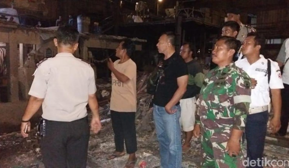 Pabrik Besi di Tangerang Meledak pada Rabu Malam