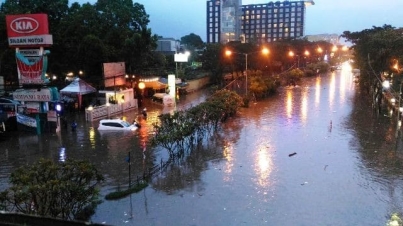 Pasteur Bandung Kembali Tergenang Banjir, Warga Tidak Heran