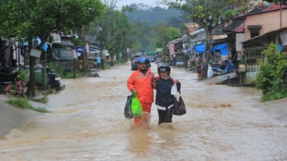 Hujan Selama 2 Jam Genang Samarinda Utara
