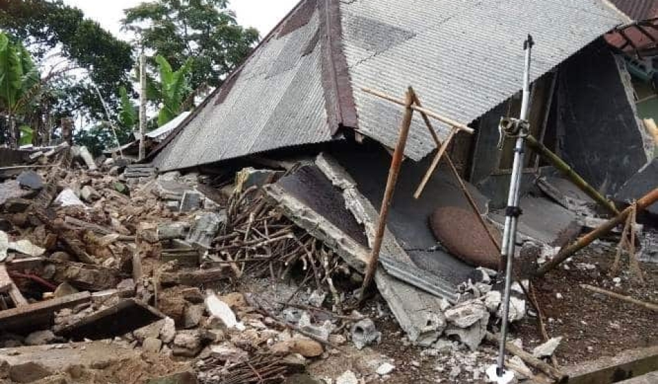 Gempa Bumi 4,4 SR Guncang Banjarnegara, Ratusan Rumah Rusak