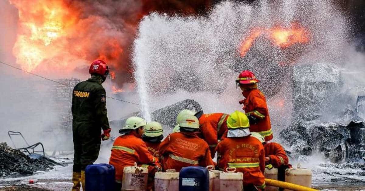 Kebakaran Pemukiman Padat di Menteng, 280 Jiwa Kehilangan Tempat Tinggal