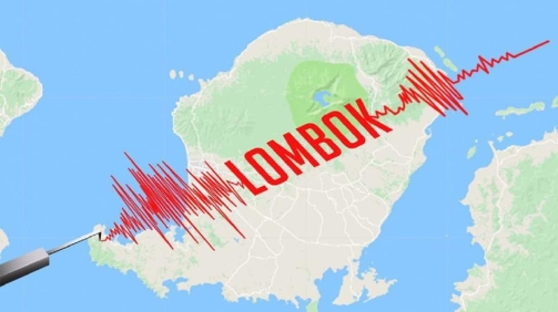 Gempa Bumi Kembali Guncang Lombok 6,2 SR, Warga Mataram Panik