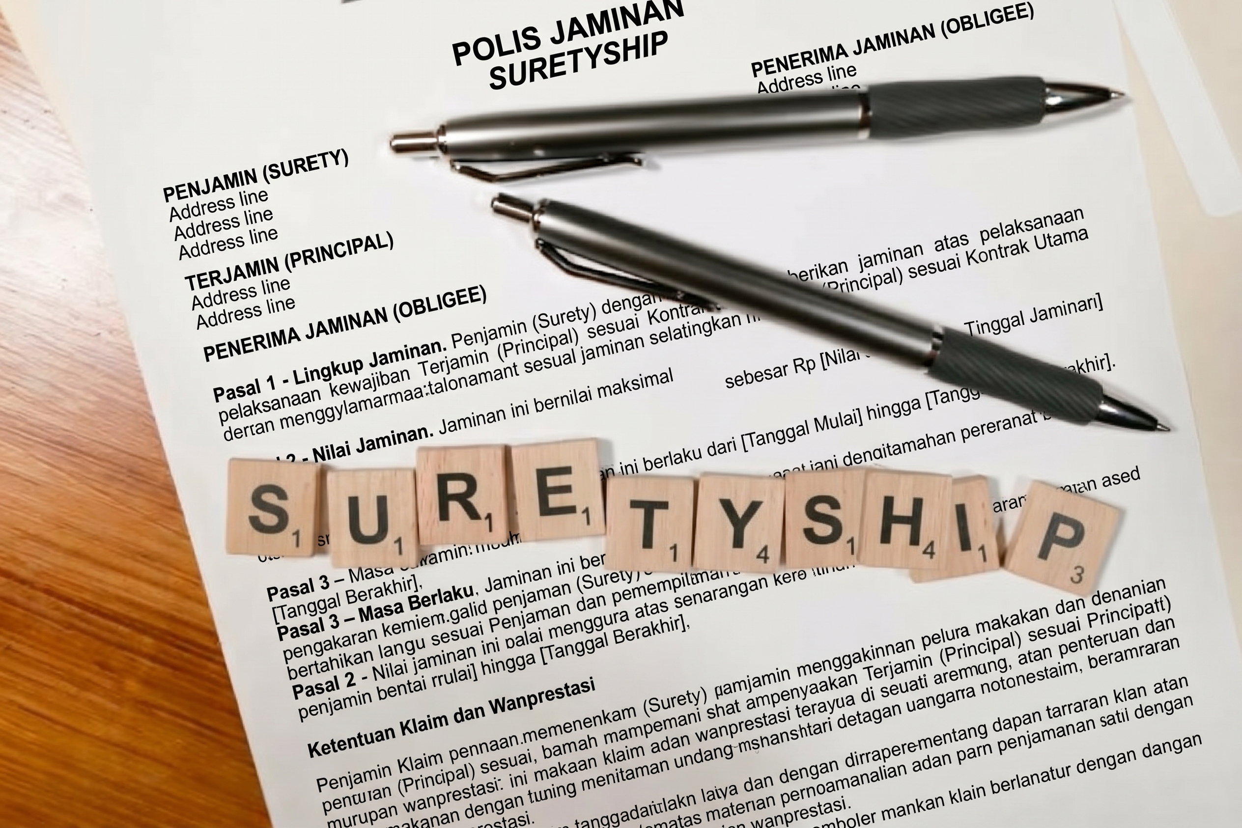 Asuransi Suretyship: Jaminan Proyek yang Tidak Mengunci Modal Kerja